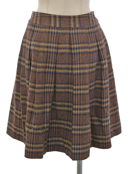 エムズグレイシー スカート French Chic Check Skirt チェック