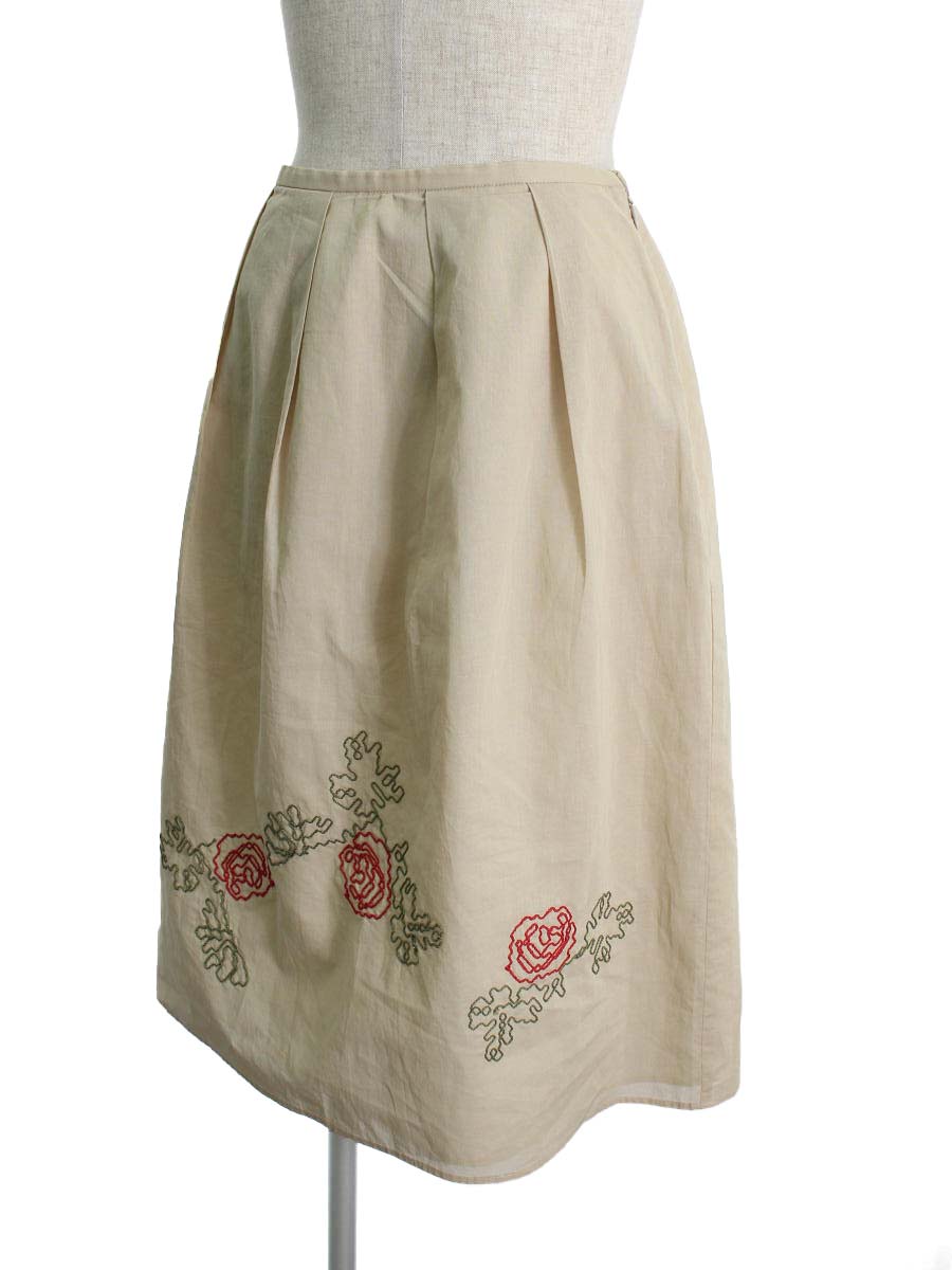 シビラ スカート フラワー刺繍 | ビープライス