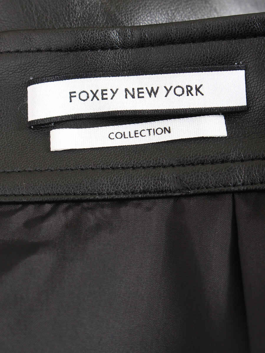 フォクシーニューヨーク collection スカート フェイクレザー スカート 