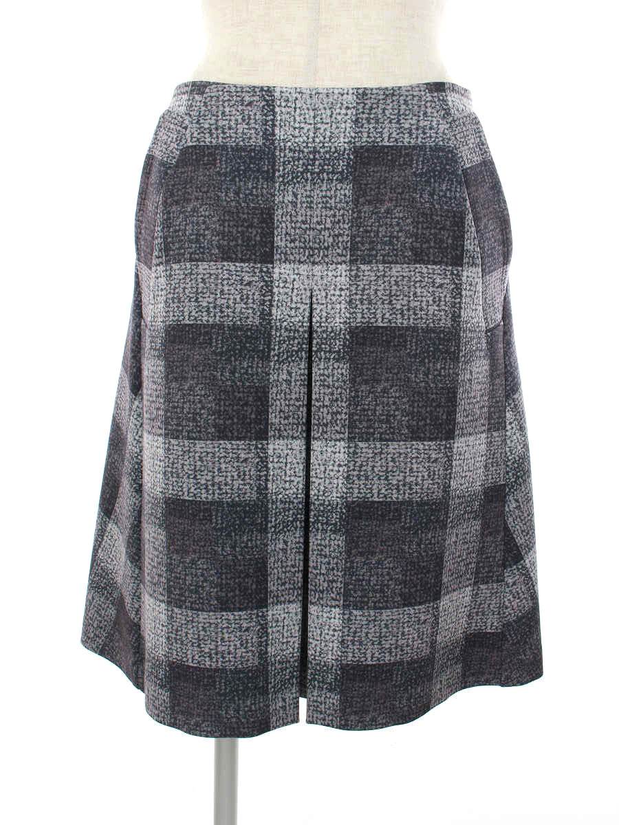 フォクシーニューヨーク collection スカート 35098 Tartan Suiting Skirt チェック