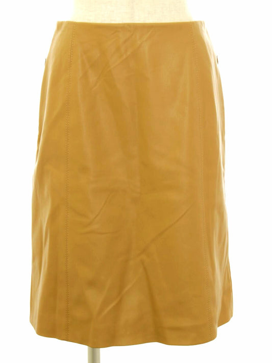 フォクシーニューヨーク collection スカート 38180 ブラッシュフェイクレザー 