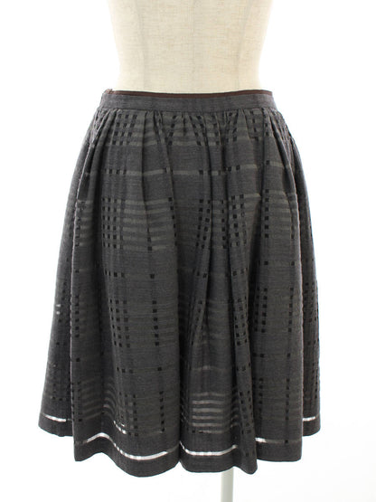 フォクシーブティック スカート 36317 Skirt チェック