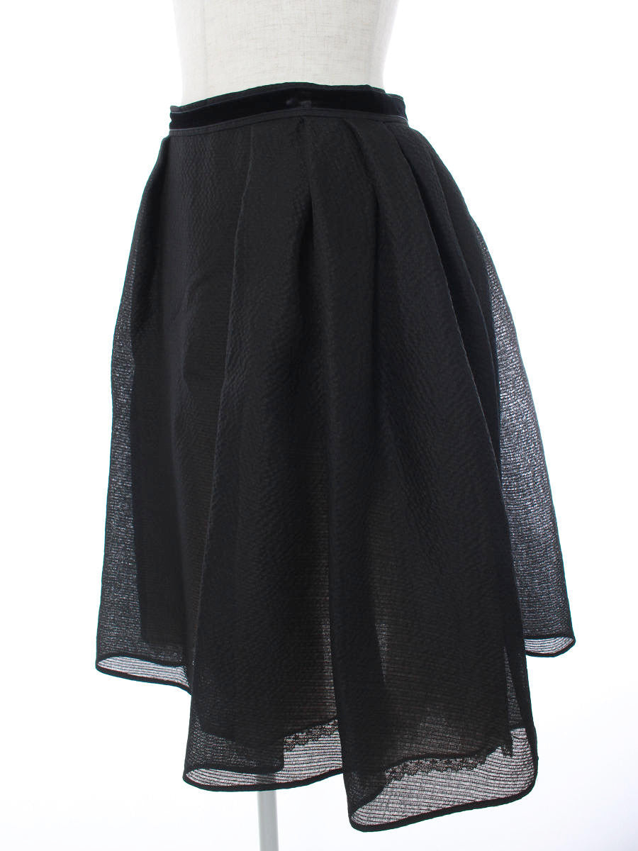 フォクシーブティック スカート 37604 Skirt Black Mimosa 