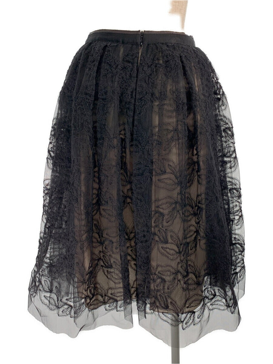 フォクシーブティック スカート Skirt フラワー刺繍 チュール