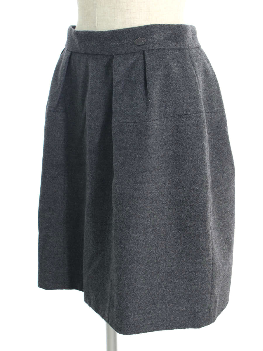 フォクシーブティック スカート Skirt カシミヤ混 