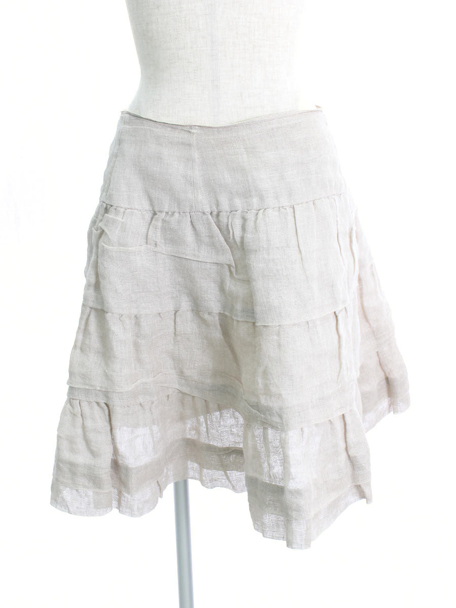 フォクシーブティック スカート Skirt Linen Whip 