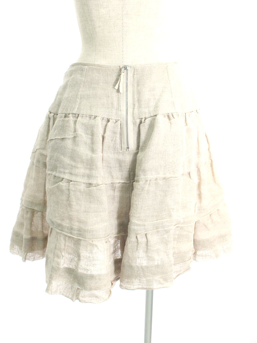 フォクシーブティック スカート Skirt Linen Whip 