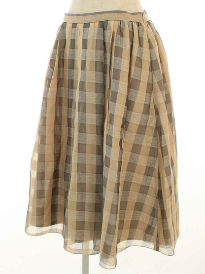 フォクシーブティック スカート 39706 Skirt チェック