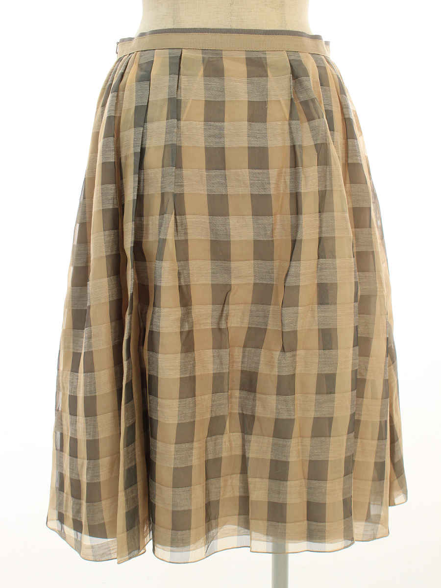 フォクシーブティック スカート 39706 Skirt チェック