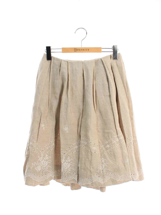 フォクシーブティック スカート 37928 Skirt Linen Flower 