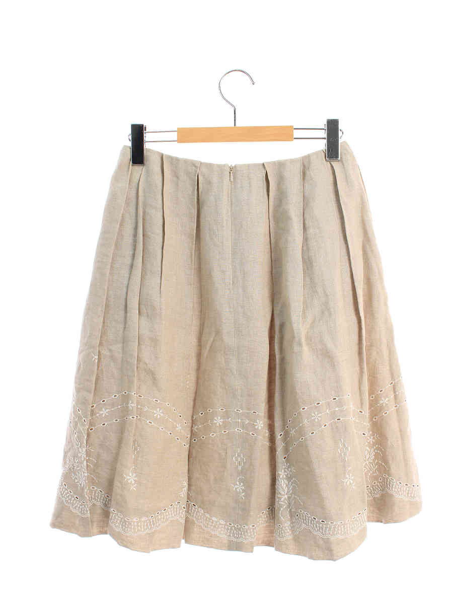 フォクシーブティック スカート 37928 Skirt Linen Flower 38