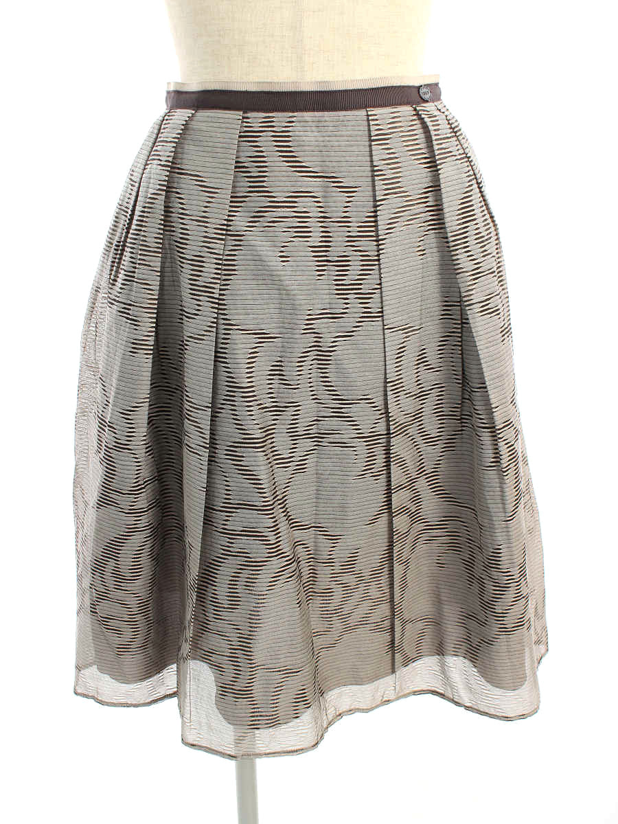 フォクシーブティック スカート 36182 Skirt 総柄