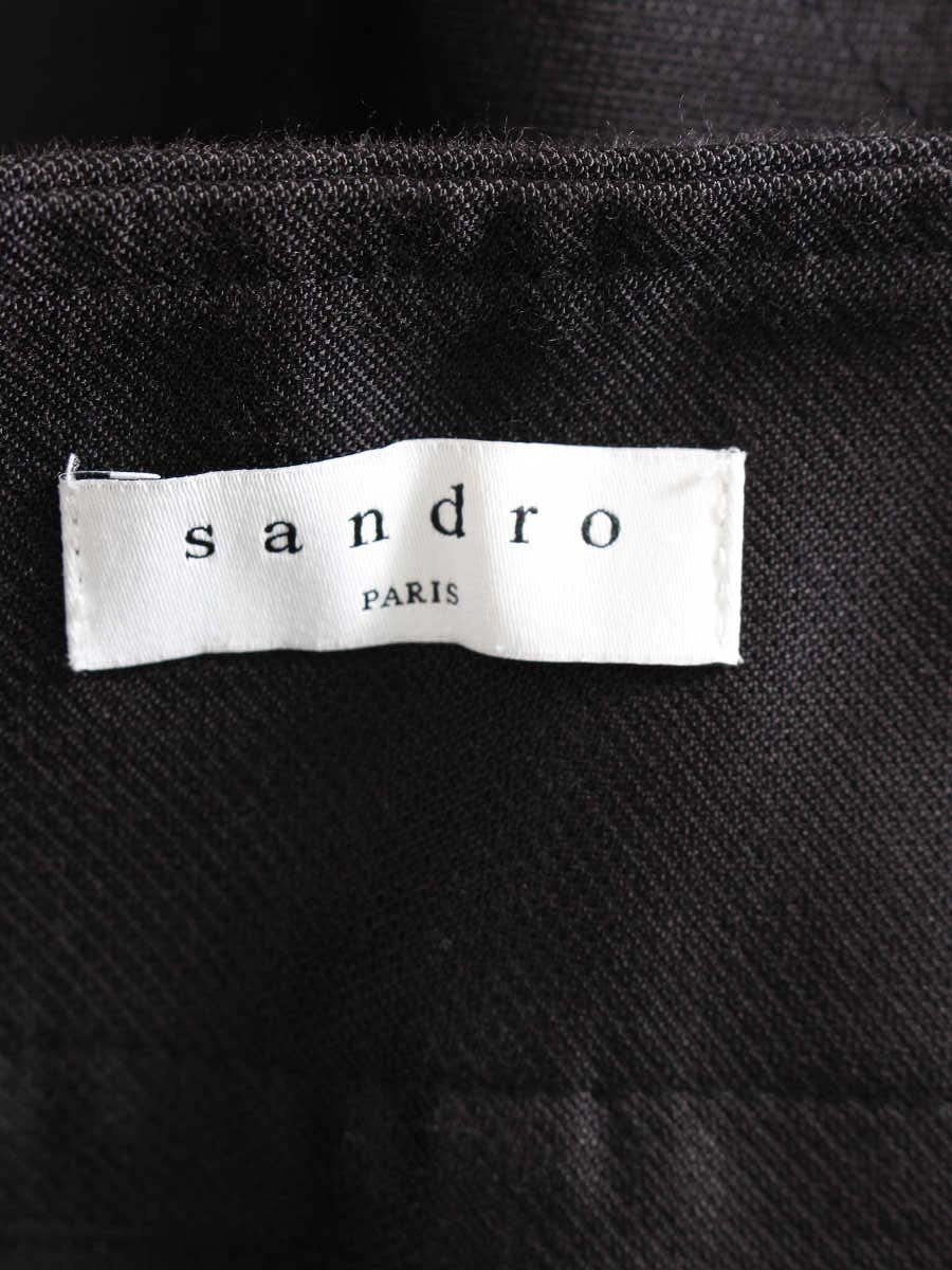 sandro PARIS サンドロ パリ スカート フロントジップ 