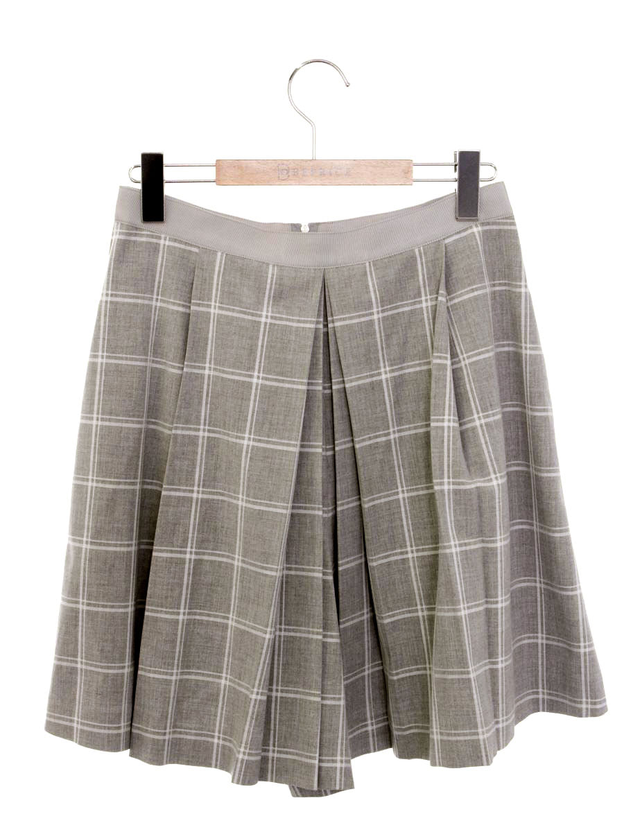 フォクシーニューヨーク collection パンツ 36434 Pleated Short チェック