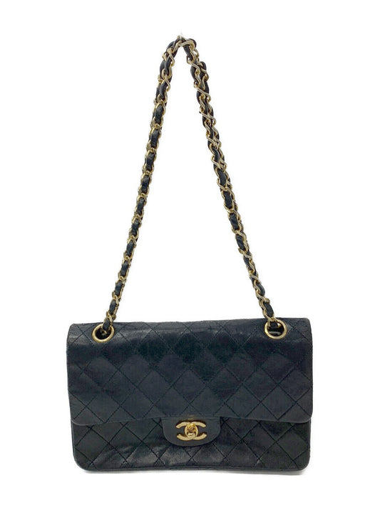 シャネル ショルダーバッグ マトラッセ23 Wフラップ Wチェーン  ラムスキン