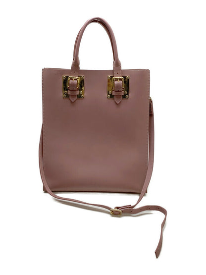 SOPHIE HULME ソフィーヒュルム ハンドバッグ STRUCTURED BUCKLE TOTE レザー 2WAY ショルダー 