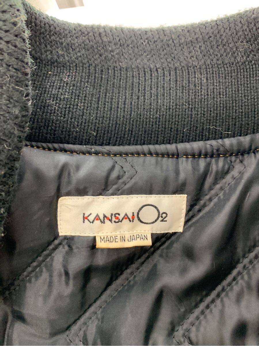 カンサイヤマモト ジャケット KANSAI O2 スタジャン 刺繍