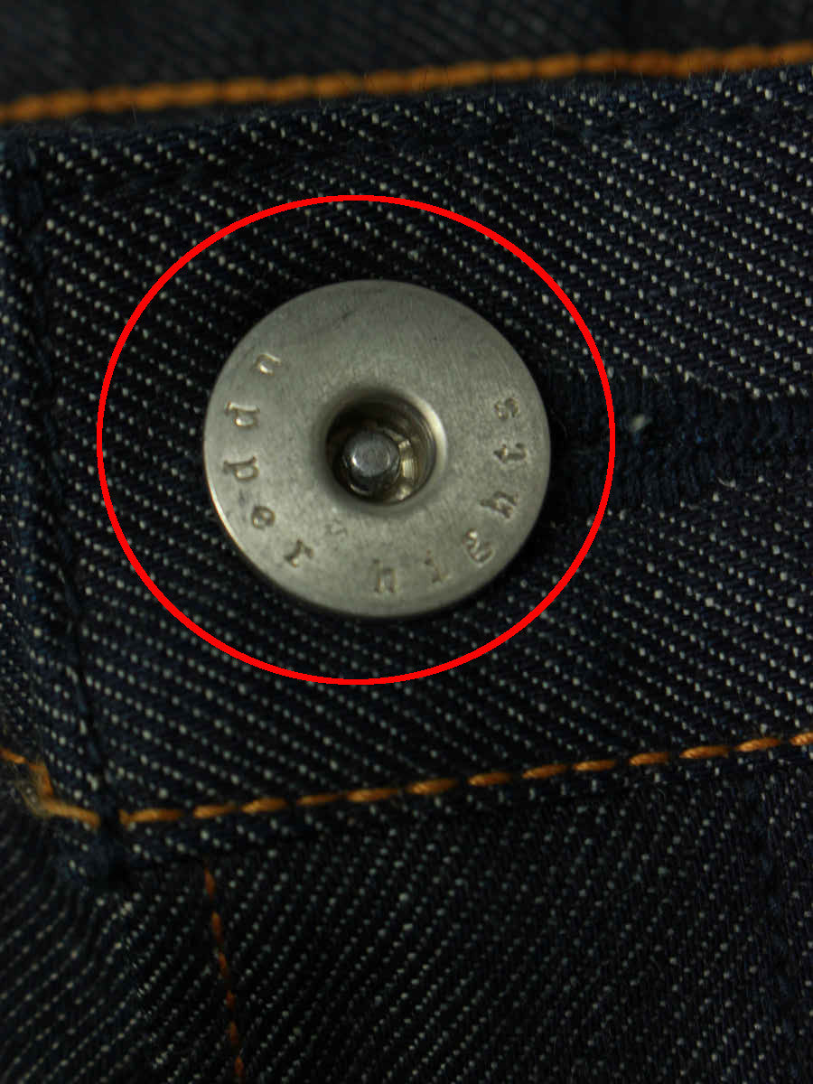 アッパーハイツ デニムパンツ 187805 THE FIVE 31 | ビープライス