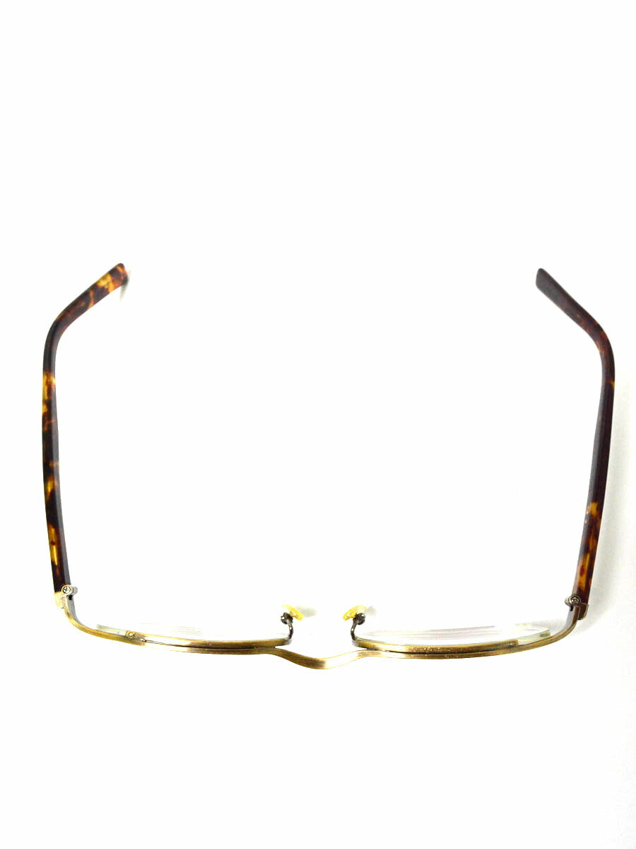 金子眼鏡 メガネ 恒眸作 手造 ハーフリムフレーム オーバル型 | ビー