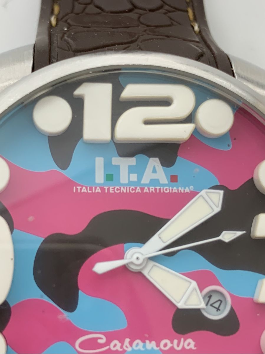 I.T.A. アイティーエー（ ITALIA TECNICA ARTIGIANA） 腕時計 クオーツ カサノバ ビーチ アーバンジャングル 限定モデル 