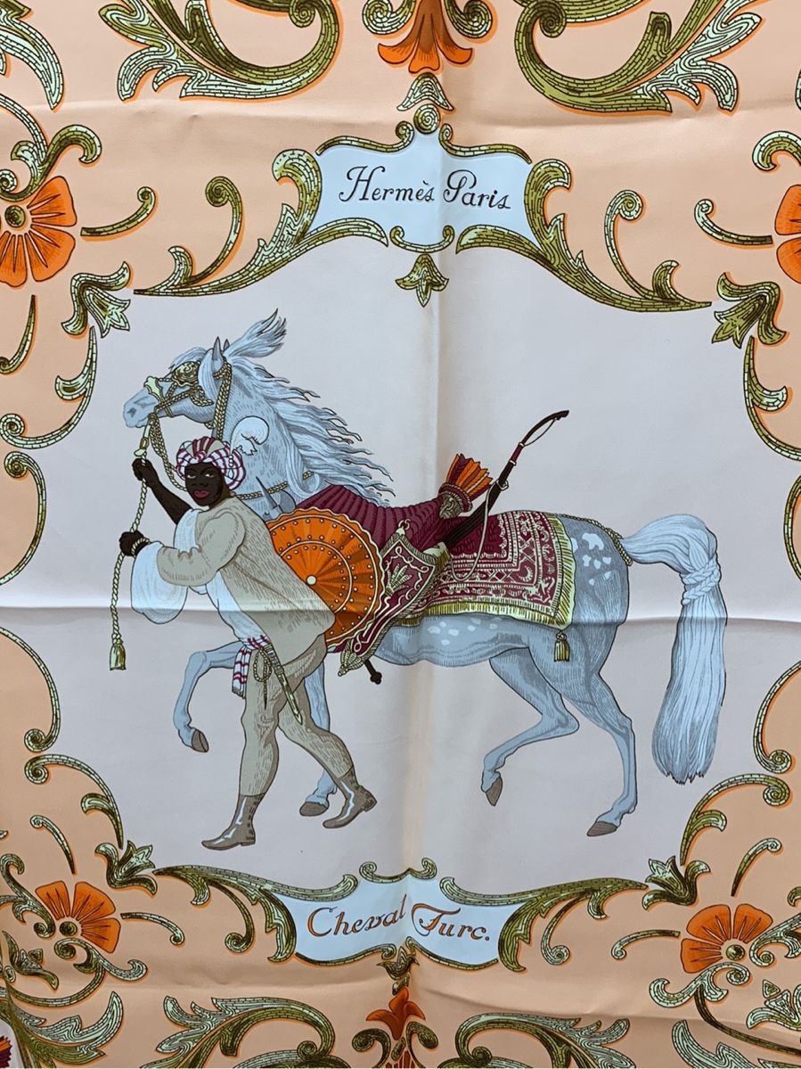 エルメス カレ90 スカーフ トルコの馬 Cheval Turc - 小物