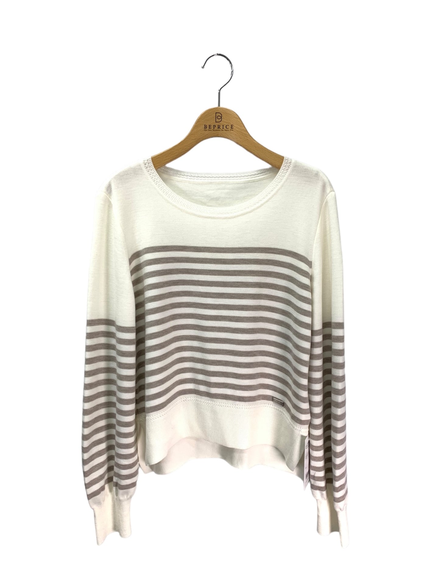 フォクシーブティック Knit Top Marseiile 43763 ニット 40 ホワイト ウール ITD2JNSA2BFC