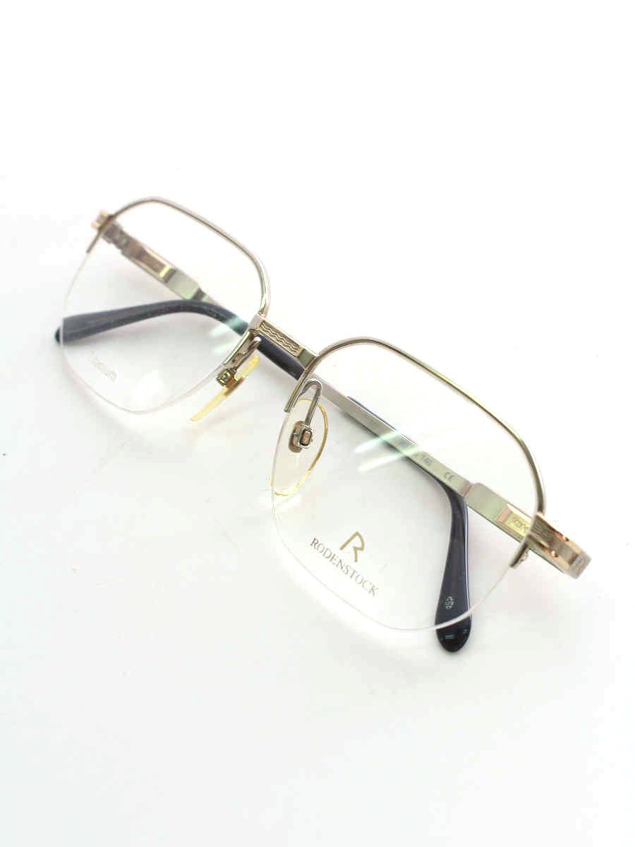 熱販売 新品 ローデンストック Exclusiv R0202 眼鏡 ナイロール メガネ ...
