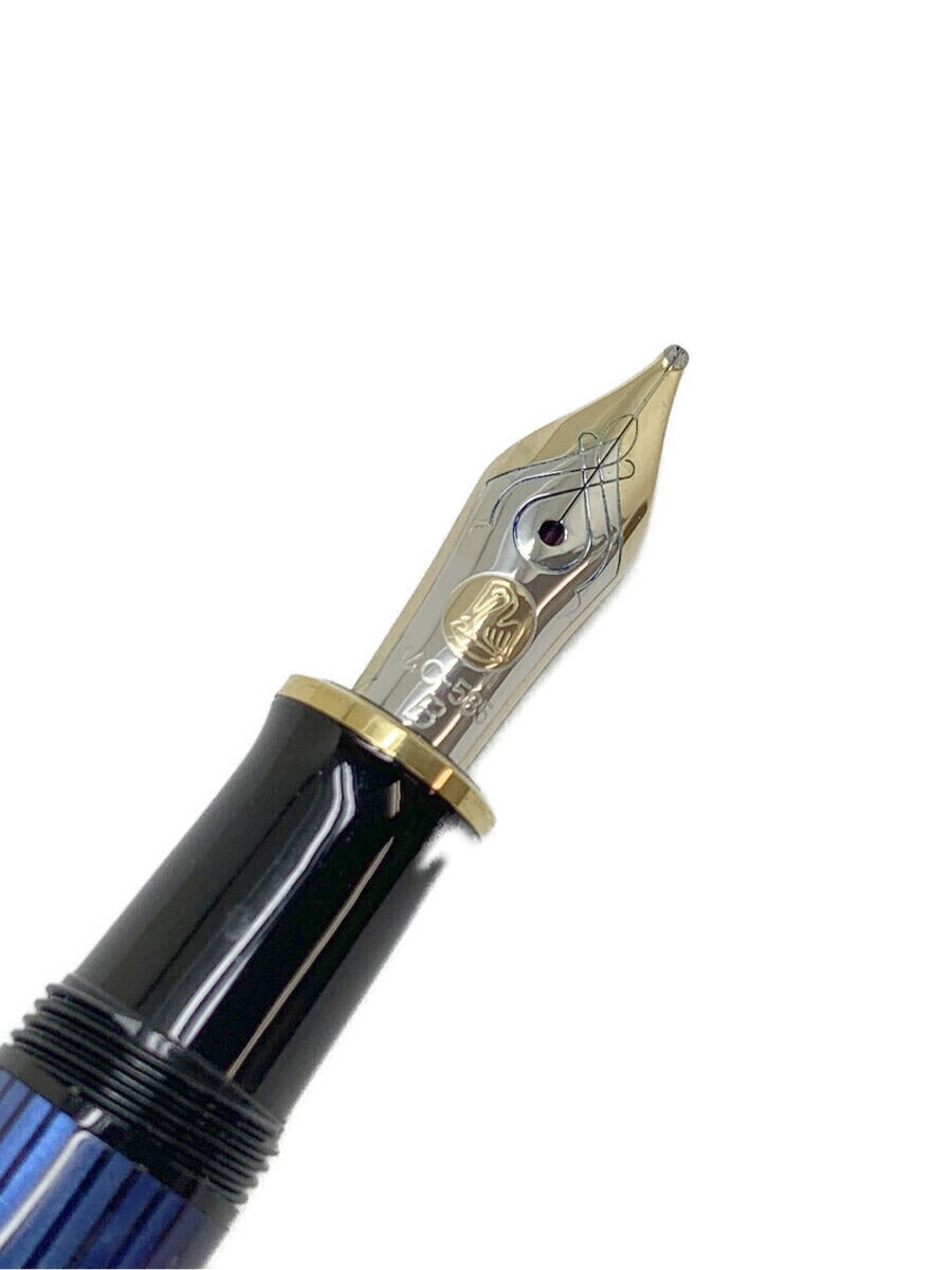 ペリカン 万年筆 スーベレーン 青縞 M400 