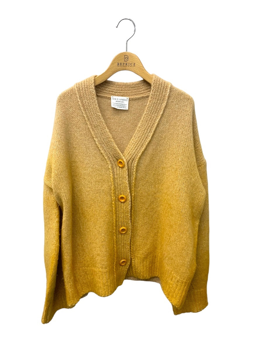 アンティパスト hand dyed cashmere cardigan FC428 ニット F イエロー ITMZJWKNHYHS