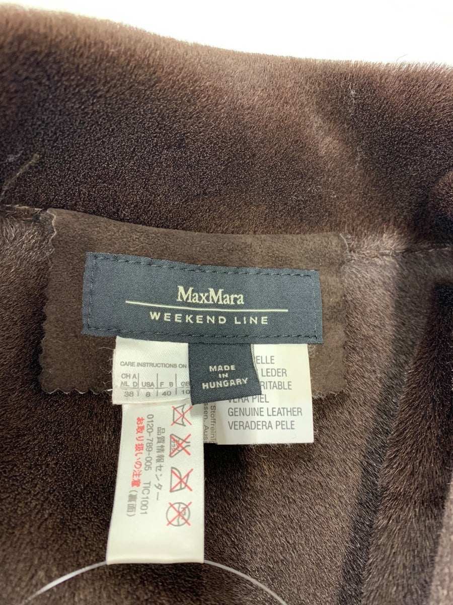 メーカー直売】 マックスマーラ Max Mara スエードジャケット42サイズ