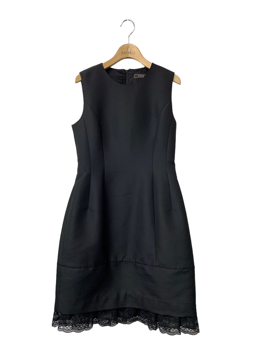 フォクシーブティック Dress 40427 ワンピース 40 ブラック ウールシルク ノースリーブ ITN0EQQ00JXE【240503】