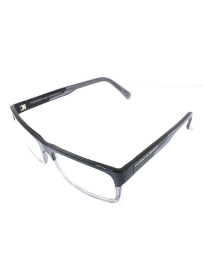ポルシェデザイン P8190 メガネ 眼鏡 ブラック フルリム スクエア 幾何柄 IT6TE3G36WWW