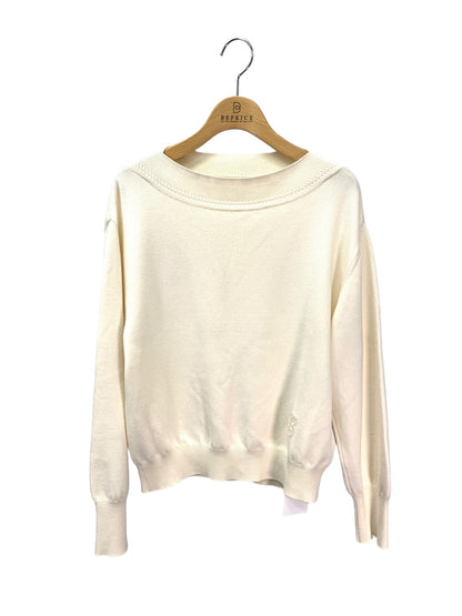 フォクシーブティック Knit Top Lunetta 42614 ニット 40 アイボリー シルク  ウール ITV2E5306WTG