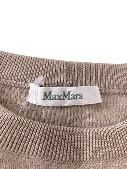 マックスマーラ 2313661239 セーター S ベージュ クロップドセーター IT12NL8K04CK