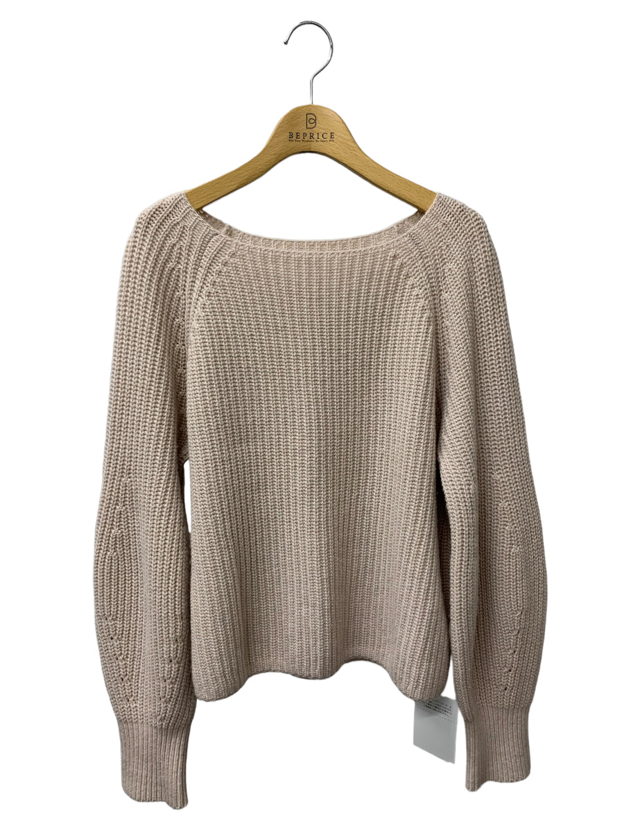 フォクシーブティック Cropped Cashmere Sweater 42419 ニット 40 ピンク カシミヤ
