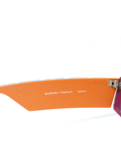 カムロ メガネ レッド 眼鏡 スクエア ITBSBIPYFZR0