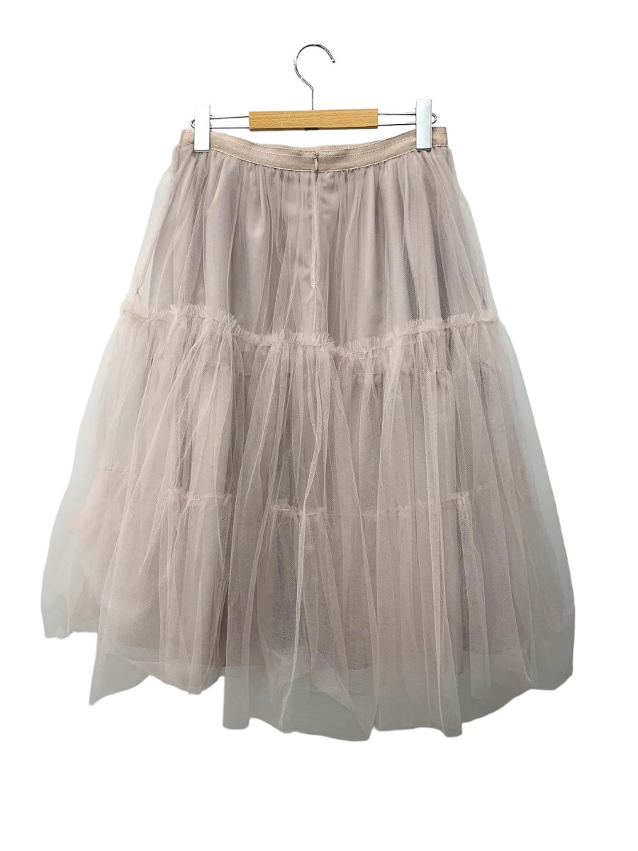 フォクシーブティック Skirt Annette 42134 チュールスカート 42 ベージュ 2022年増産品 IT02XXG3OK7C