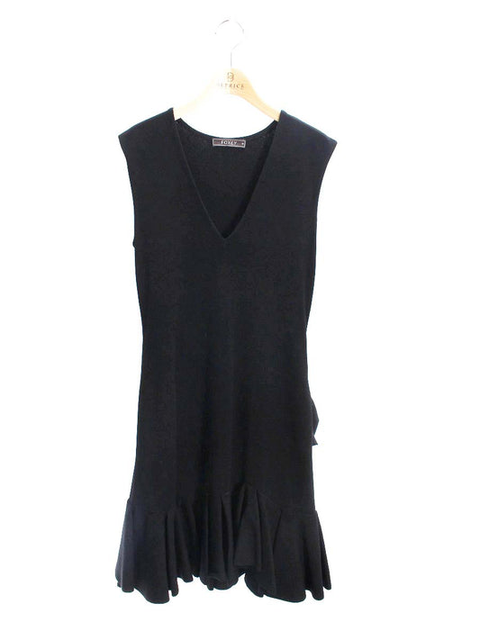 フォクシーブティック Knit Dress 31171 ドレス ワンピース  38 ブラック クールマーメイド ニット IT2BEDIK1JZA