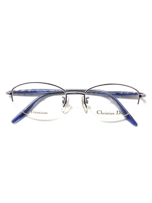 クリスチャンディオール CD-7510J メガネ 眼鏡 ブルー チタン ITCASDXP7D7M【240420】