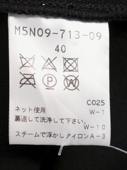 エポカ Ｍ5Ｎ09-713-09 ジャケット 40 ブラック ノーカラー ITU38R23JJUW【240503】