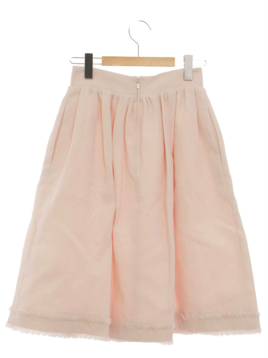 フォクシーブティック Skirt Peony 39455 スカート 38 ピンク ピオニー リネンライクウール ITFRELVGO0C0