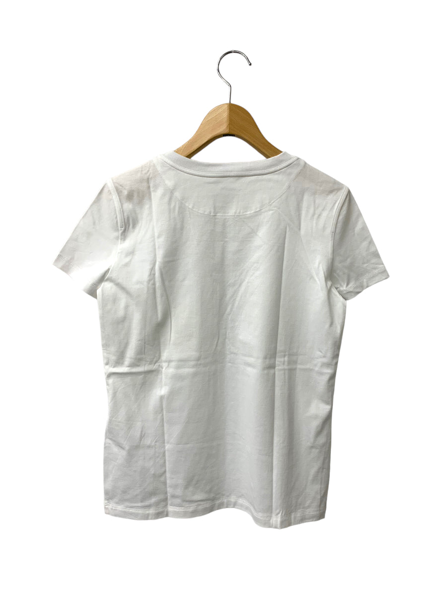 エルメス Tシャツ 34 ホワイト カデナ刺繍 ポケット 21SS ITP240VL1VD4 ...
