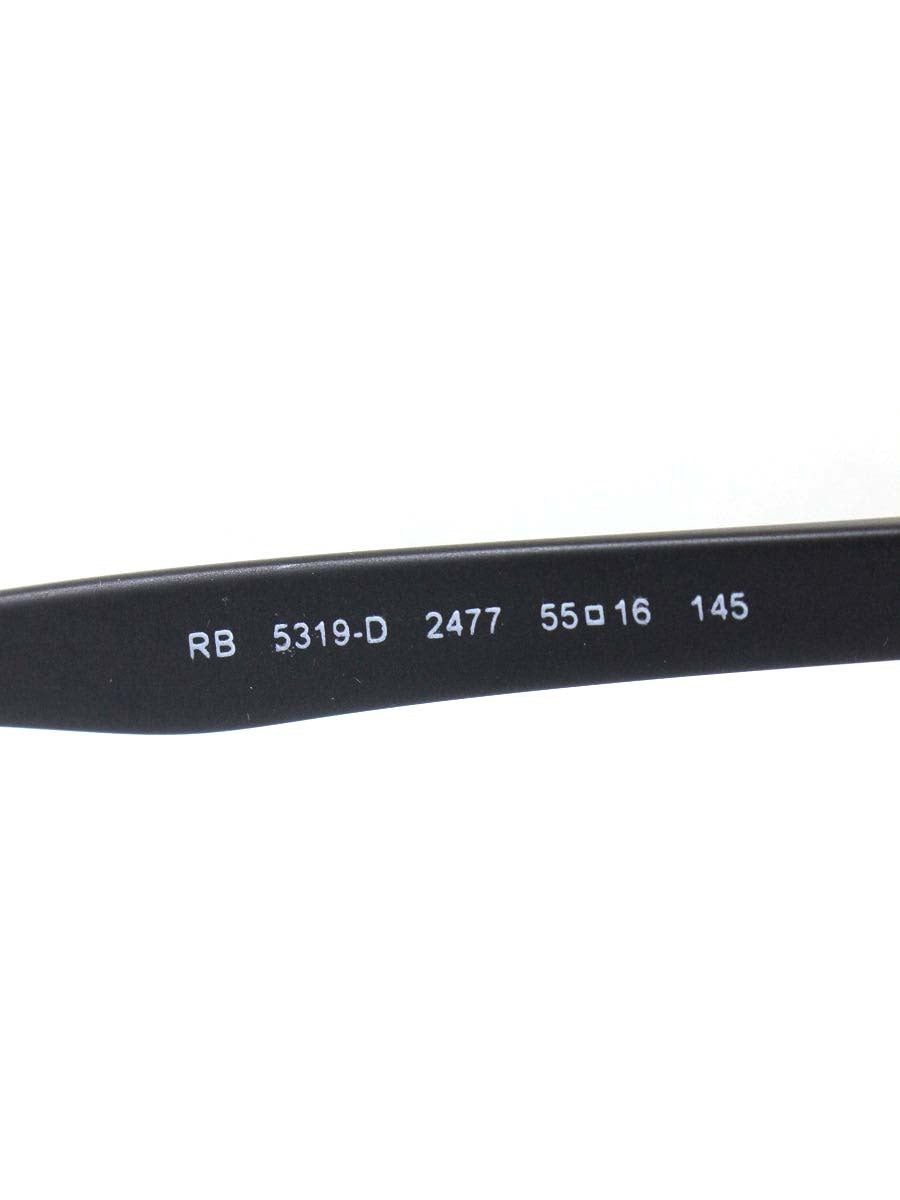 レイバン RB5319D メガネ ブラック アジアンフィット スクエアフレーム IT5REAYKJ8U8