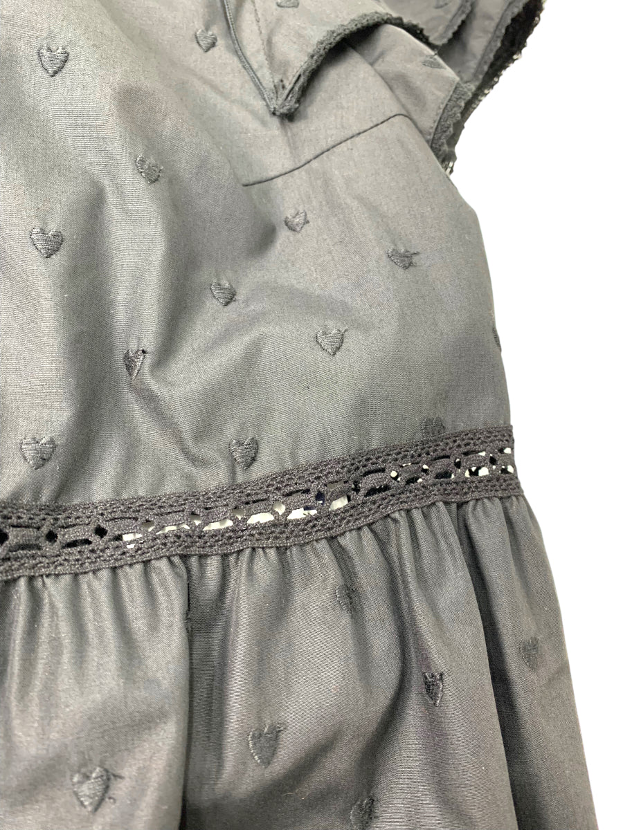 エムズグレイシー ハート刺繍ドレス 111327 ワンピース 36 ブラック ITX3DMD9GMSO 【MS2406】 – ビープライス