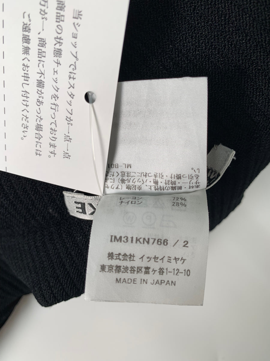 イッセイミヤケ IM31KN766 Tシャツ カットソー 2 ブラック