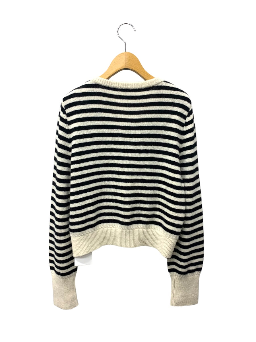 フォクシーブティック Knit Cardigan Cashmere French Border 43173 カーディガン 42 アイボリー カシミヤ ITP89SHR3K5P