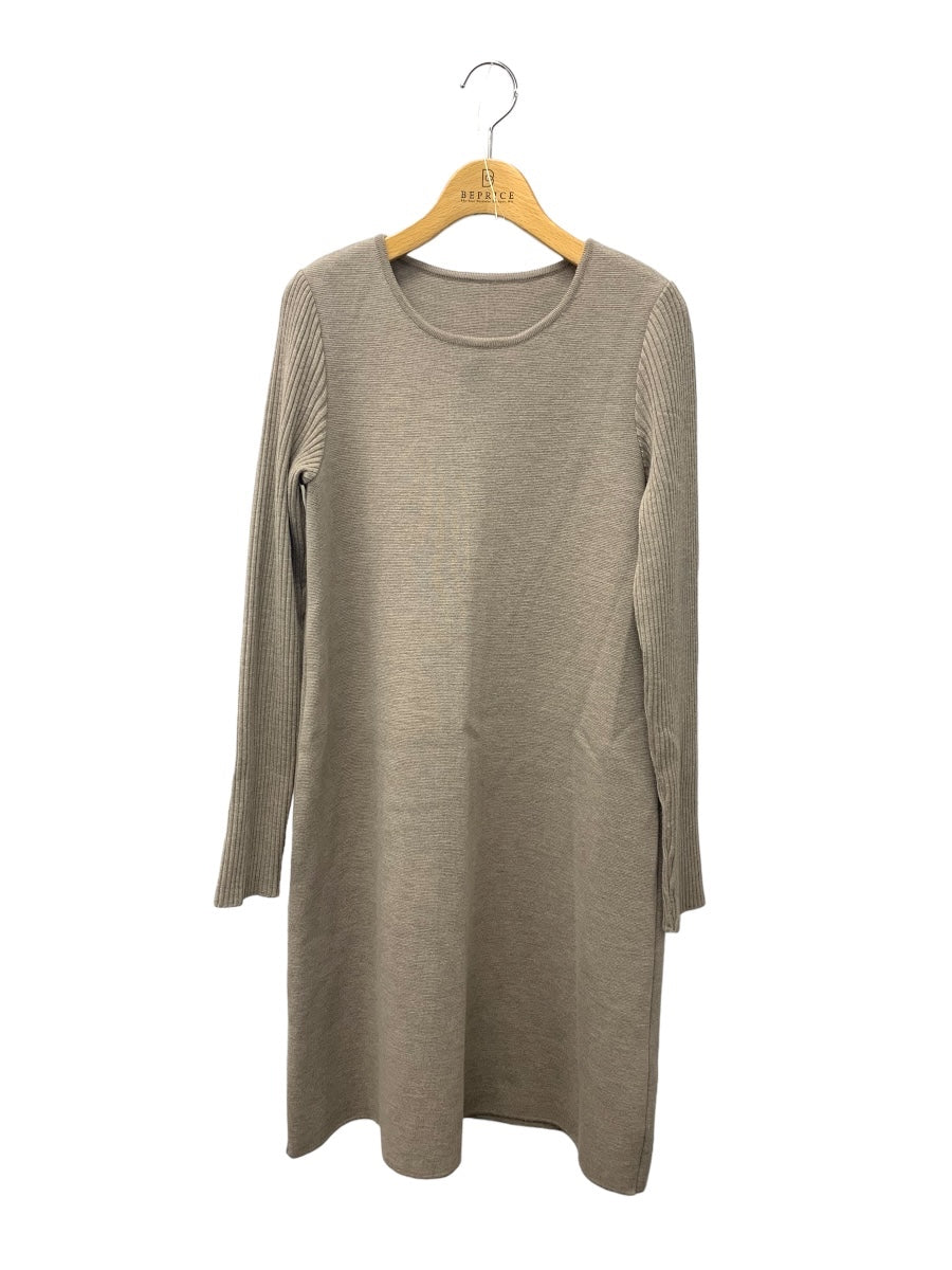 フォクシーブティック Knit Dress Siena 40389 ワンピース 40 ベージュ | 中古ブランド品 古着通販ビープライス