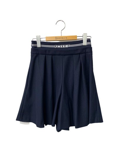 フォクシーニューヨーク Pants Pleated Shorts 40715 パンツ 38 ネイビー IT1B1J282HEI