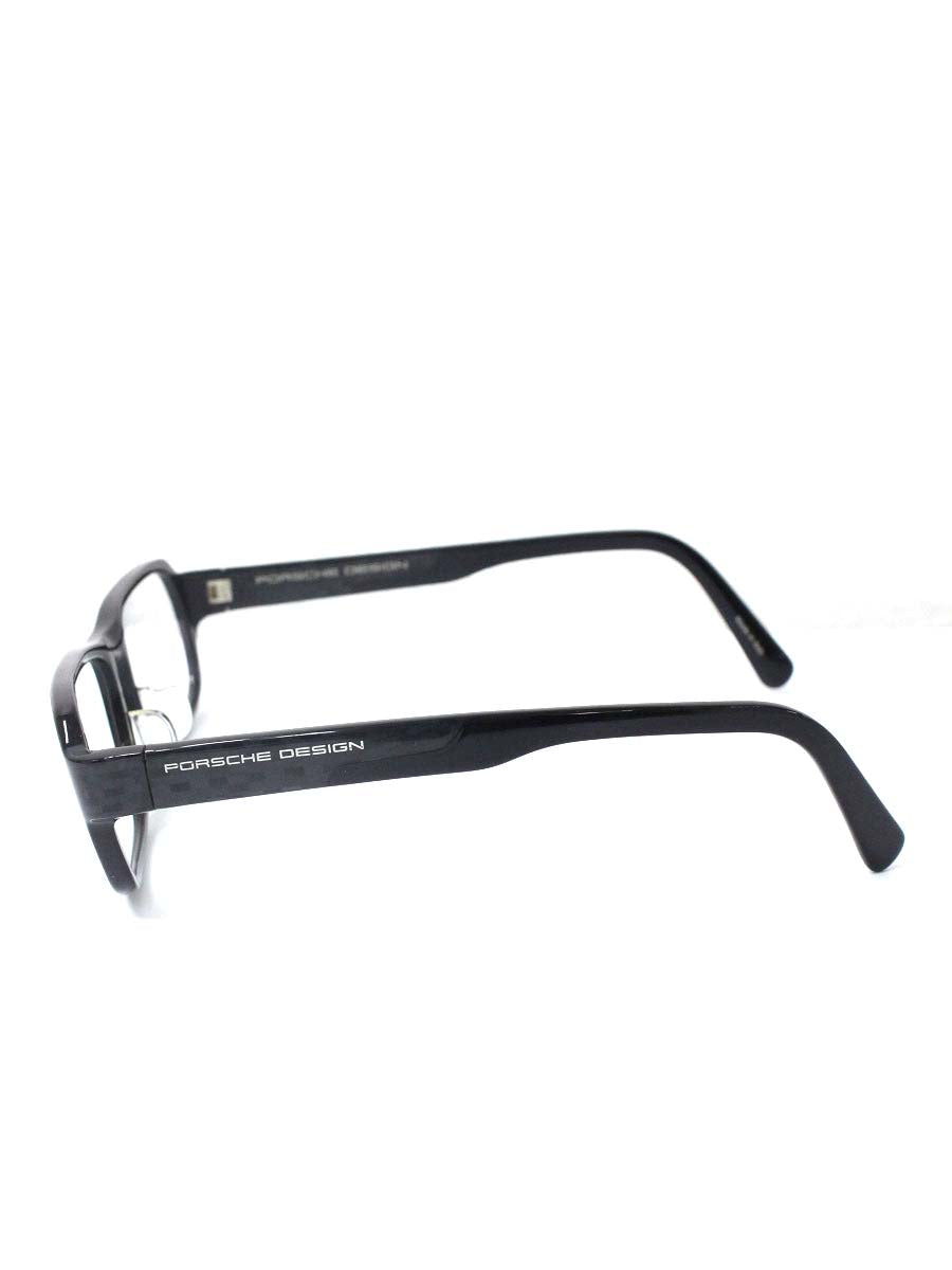 ポルシェデザイン P8215 メガネ 眼鏡 ブラック フルリム スクエア 幾何柄 ITC9Q9F1KK8M