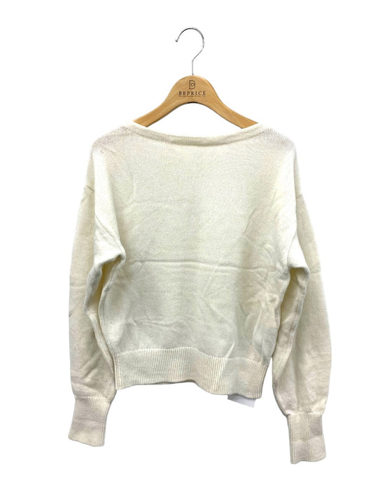 フォクシーブティック The Camille Sweater 42608 ニット 40 ホワイト ITXPIOA0IDBA